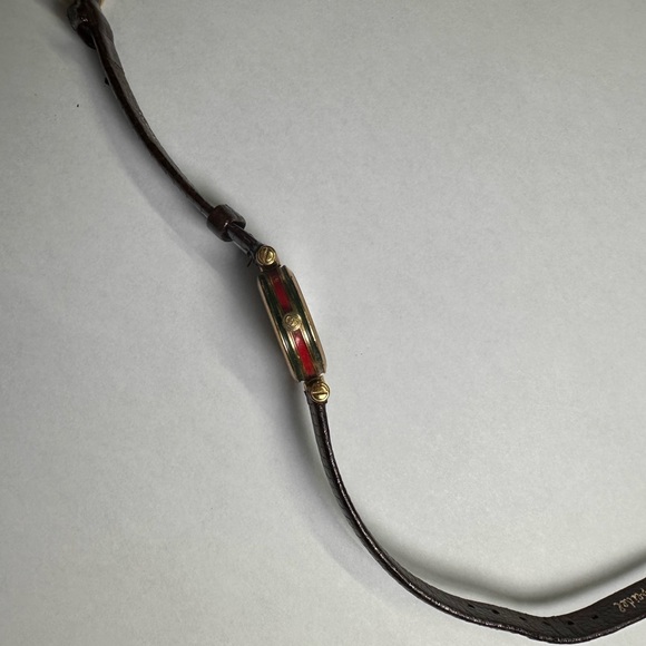 Gucci Quartz Ladies Watch with Leather Band circa 1960s' - Picture 2 of 4